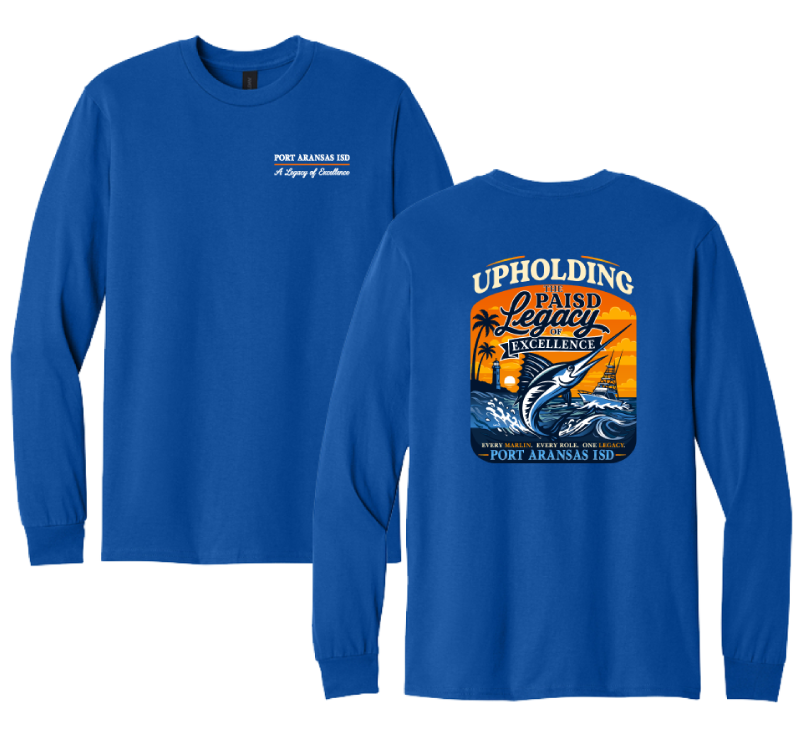 5400 Royal Blue Adult Gildan® Heavy Cotton™ 100% Cotton Long Sleeve T-Shirt