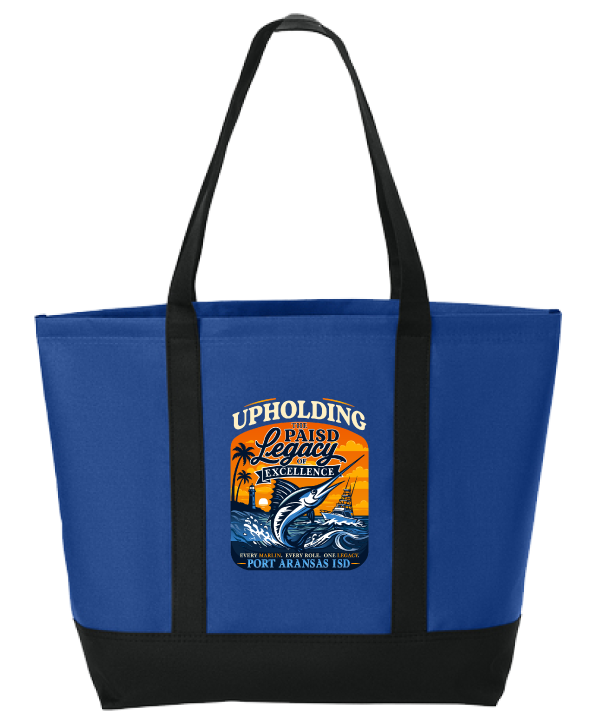 BG406 Royal/Black Port Authority® Day Tote