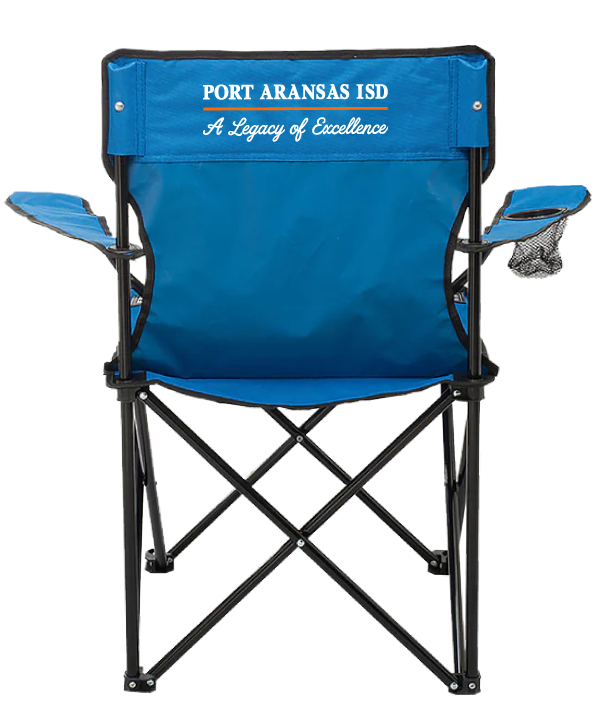 OD110 Royal Blue Prime Line Folding Captains Camping Chair
