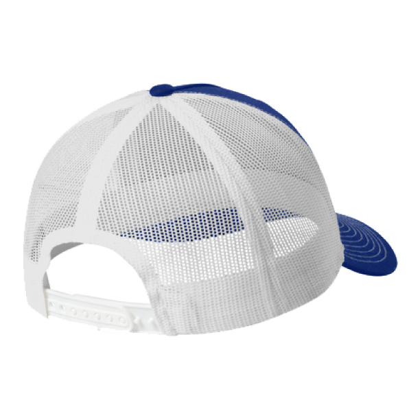 C405 Royal/White Port Authority® Snapback Five-Panel Trucker Cap