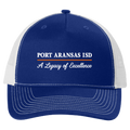C405 Royal/White Port Authority® Snapback Five-Panel Trucker Cap